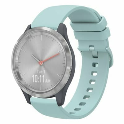By Qubix - Geschikt voor Xiaomi Watch S4 - 41mm - Soft siliconen bandje - Lichtblauw