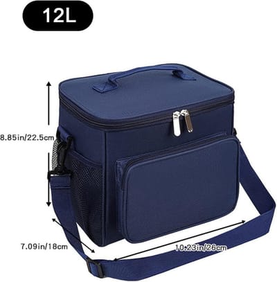 Opvouwbare Koeltas - Picknicktas Geïsoleerd - Buiten Eten - Lekvrije 3-in-1 Laag - 12L - Roze