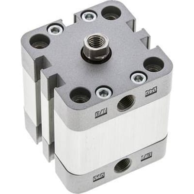 ISO 21287 Compacte Enkelwerkende Cilinder 40-15mm - Magnetisch