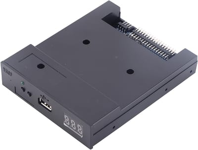 USB Floppy Drive Emulator voor Elektronische Organen - Geschikt voor Diverse Apparaten, Zwart