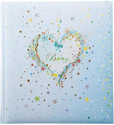 GOLDBUCH GOL-15316 TURNOWSKY Babyalbum BLUE HEART als Fotoboek