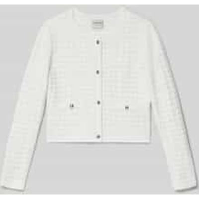 Gebreid jack met Knoopsluiting Model 'CEREMONY'