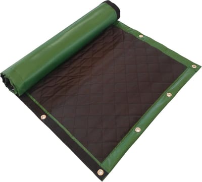 Geluidswerende Wand - Geluidsisolatie Scherm - Geluidsoverlast Reductie - Hoge Geluidsabsorptie STC 28 - 200 x 100 cm - Groen