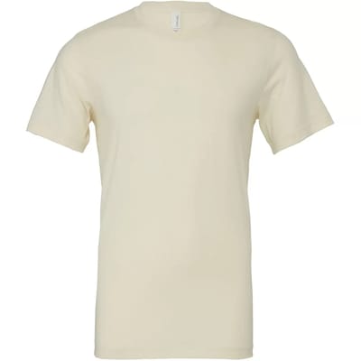 Bella+Canvas Unisex Jersey Short Sleeve Tee CV3001 - Natural - L
