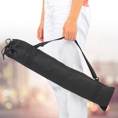 ByShane - Tripod Tas voor Lichtstandaard en Boomstandaard - Opberg Tas met Draagriem voor Camera Statief Fotografie (75cm) Zwart Zwart klassiek
