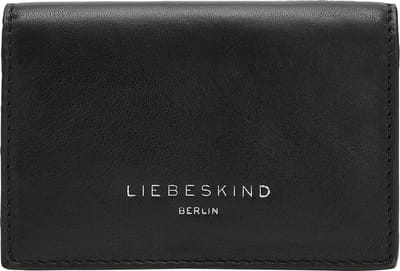 LIEBESKIND BERLIN Portemonnee Scarlet Vegetable Vintage Cardie Wallet Black Zwart