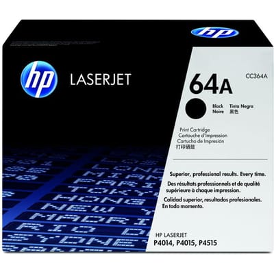 Tonercartridge hp cc364a 64a zwart