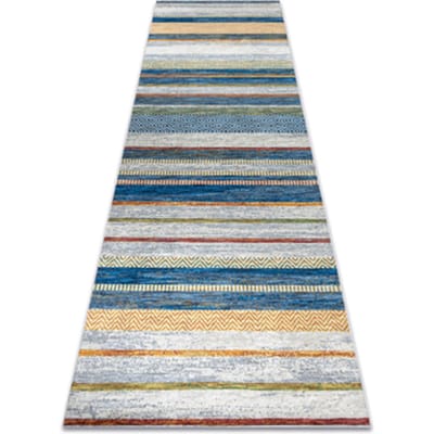 Kleden Rugsx ANDRE 35950 tapijt wasbaar Lijnen, geometrisch ant 80x200 cm