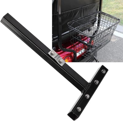 Dailygoods- Mobiliteitsmand Beugel - Houder voor Montage - Reserveonderdeel voor Scooters - IJzer - Eenvoudig te Monteren - Afmetingen 32x21cm - Scootmobielmand