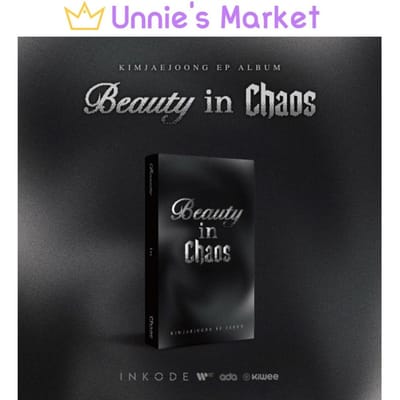 KIM JAE JOONG (JJJ) - Schoonheid in Chaos (kiwee Ver.) 1EA black