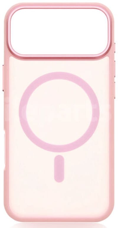 Premium hoesje Promiz Soft Grip Case – Roze – iPhone 17 Air – MagSafe Compatible – 1,2m Drop Protection - Valbescherming