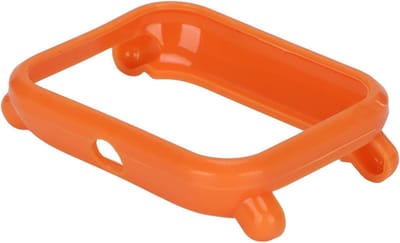 Lichte en Slanke TPU Hoes voor Amazfit Smartwatch - Bescherming, Toegang en Comfort in Oranje