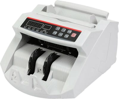 Geldtelmachine - Geldteller - Biljettelmachine - 1000 biljetten per minuut - Grijs