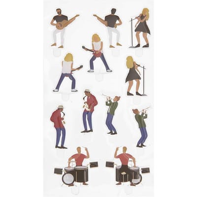 Rico Design Gel stickers "FIGURICO" - Concert