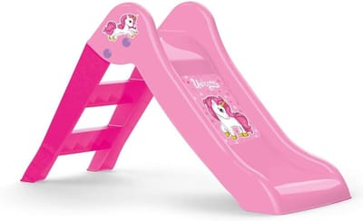 Aurixi® Glijbaan 2 Jaar - Glijbaan Peuter - Losse Glijbaan Inklapbaar - roze - 100cm x 26cm x 49
