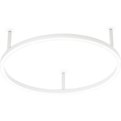 Ideal Lux LED plafondlamp Oracle Slim Ø 50 cm wit 3.000 K
