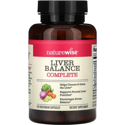 Lever Balans Compleet, 120 Plantaardige Capsules