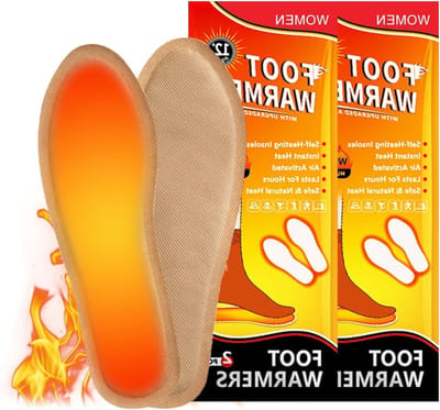 Extra Warme Zoolwarmers voor Vrouwen - Voetwarmerpads met 9 Uur Warmte - Set van 2 Paar