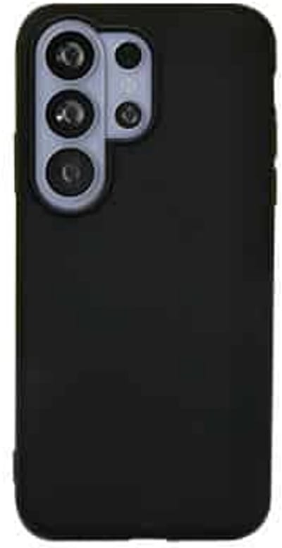 Zanaé - Backcover hoesje - Geschikt voor Samsung S26 Ultra - Siliconen - Zwart