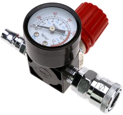 Dailygoods- Drukregelaar 12 bar - Drukregelaar Compressor - Reduceerventiel - Barometer - Verstelbaar - Eenvoudig te installeren - Luchtregelaar