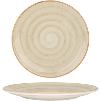 Bonna Dinerbord - Aura Terrain - Porselein - 25 cm - set van 6