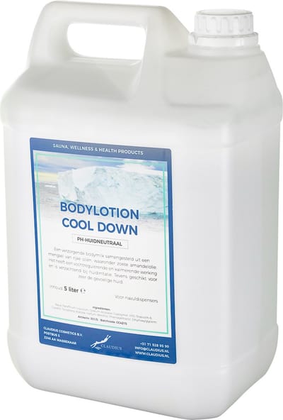 Bodylotion Cool Down 5 Liter - navulling