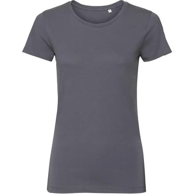 Dames-T-shirt Russell Athletic Pure Organic