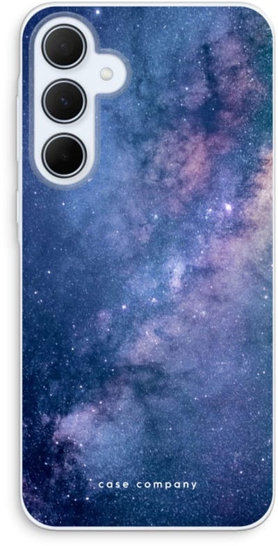 Case Company® - Hoesje geschikt voor Samsung Galaxy A35 hoesje - Nebula - Soft Cover Telefoonhoesje - Bescherming aan alle Kanten en Schermrand