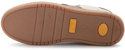 camel active Sneakers met kleurrijke designelementen - Maat menswear-40 - Beige/Blauw