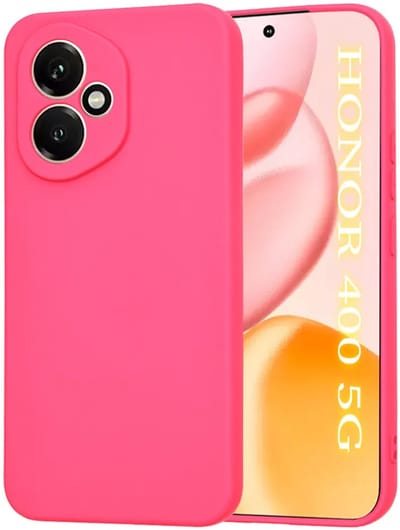 Hoesje geschikt voor HONOR 400 - Techsuit Soft Flex Silicone Back Cover - Hot Pink