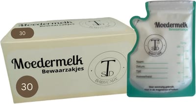 TSD goods - Moedermelk Bewaarzakjes - 30 stuks - Extra groot - 240 ml - met Schenktuit - Borstvoeding Bewaarzakje - Babyvoeding Bewaarbakjes - Borstvoeding Zakjes