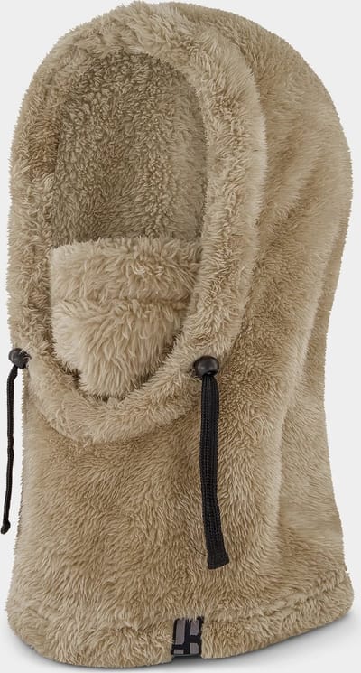 Poederbaas Balaclava Dames Fluffy Zand
