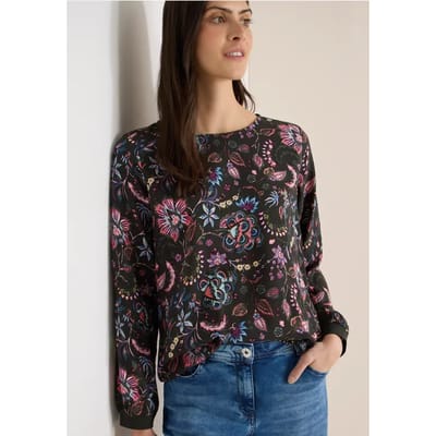 Gedessineerde blouse