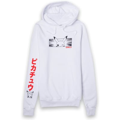 Pokémon Pikachu Hoodie - White - S