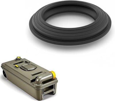 Siliconen afdichting voor campingtoiletten, geschikt voor C200, C250, C400, C2, C3, C4, vervangend onderdeel voor cassette 23721, waterdicht en duurzaam