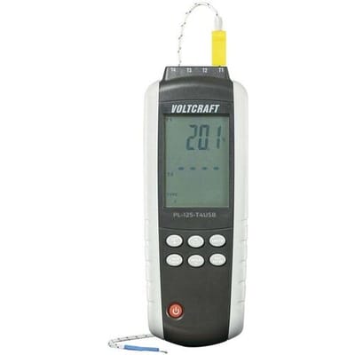 VOLTCRAFT PL-125-T4 Temperatuurmeter -200 - +1372 °C Sensortype K, J