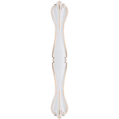 Poignées de placard blanches, boutons de tiroir, accessoires de meubles (Distance des trous 9017-96)
