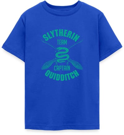 Harry Potter Slytherin Team Captain Quidditch T-Shirt Tiener