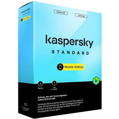 Kaspersky Standard Mobile Edition 1 Apparaat / 1 Jaar