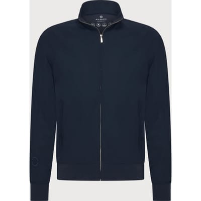 Blue Industry Het jersey overshirt met rits |