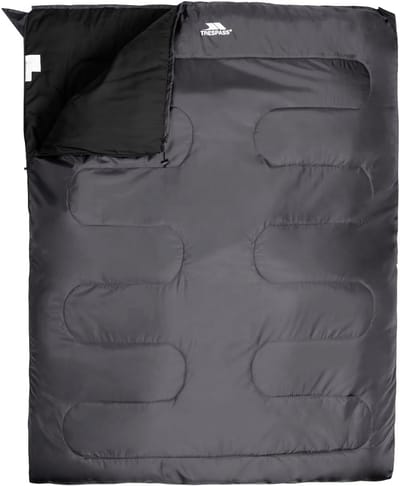 Dubbele Slaapzak 3 Seizoenen voor Camping en Reizen - 180x140 cm