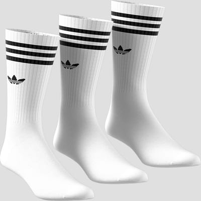 adidas Originals Solid Crew Sokken wit