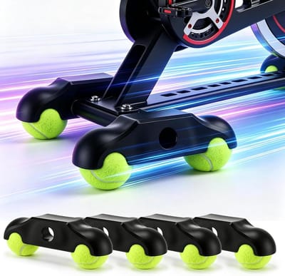 Rocker Plate Feet - Wipplaten Fietstrainer - Indoor Cycling - Met Tennisballen - 4 stuks - Niet gespecificeerd