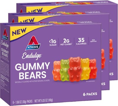 Atkins | Endulge | Gummy Bears | 3 stuks | 3 x 180 gram