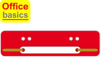 Snelhechtstrip Office Basics - PP - 25 stuks - rood