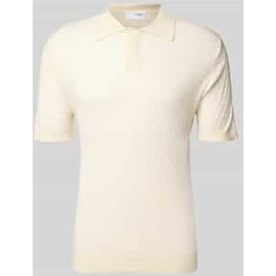 Regular fit poloshirt van een mix van katoen en lyocell, model 'CHANCE'