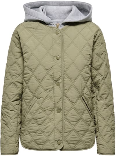 ONLY - ONLRISSO LIFE HOOD QUILT JACKET CC OTW - Meisjes - Gewatteerde jassen
