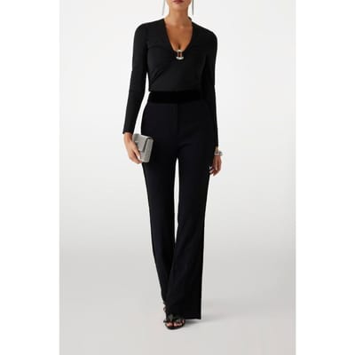 GUESS Izzie Top Jet Black A996 Taglia: XS | Maglie a manica lunga Outlet | Donna | Nero