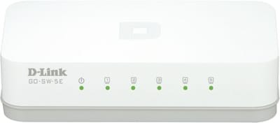 D-Link GO-SW-5E 5-Port Fast Ethernet Unmanaged Desktop Switch