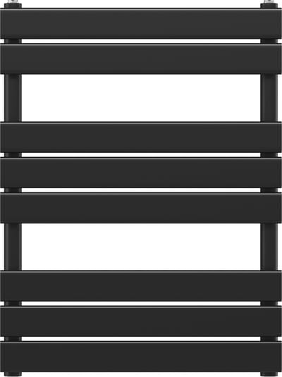 Granitan Handdoekradiator Oslo - CV Badkamer Radiator - 80x60cm - Zwart - Designradiator
